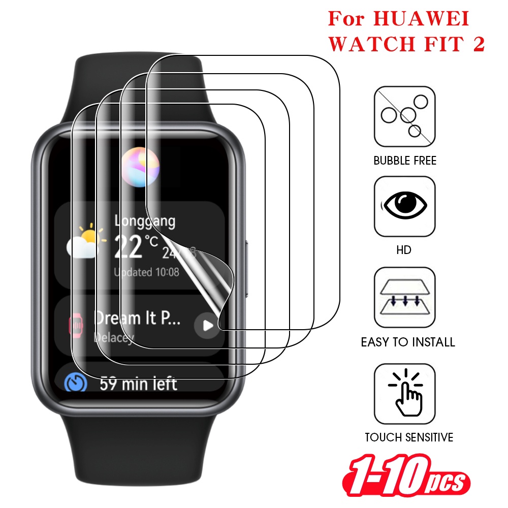 ฟิล์มกันรอยหน้าจอ แบบเต็มจอ สําหรับ Huawei Watch Fit 2 Fit2 HD Fit2 Huawei Watch Fit Fit Fit 2