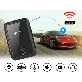 Gf09 เครื่องติดตาม GPS แบบเรียลไทม์ GSM แม่เหล็ก ขนาดเล็ก สําหรับรถยนต์