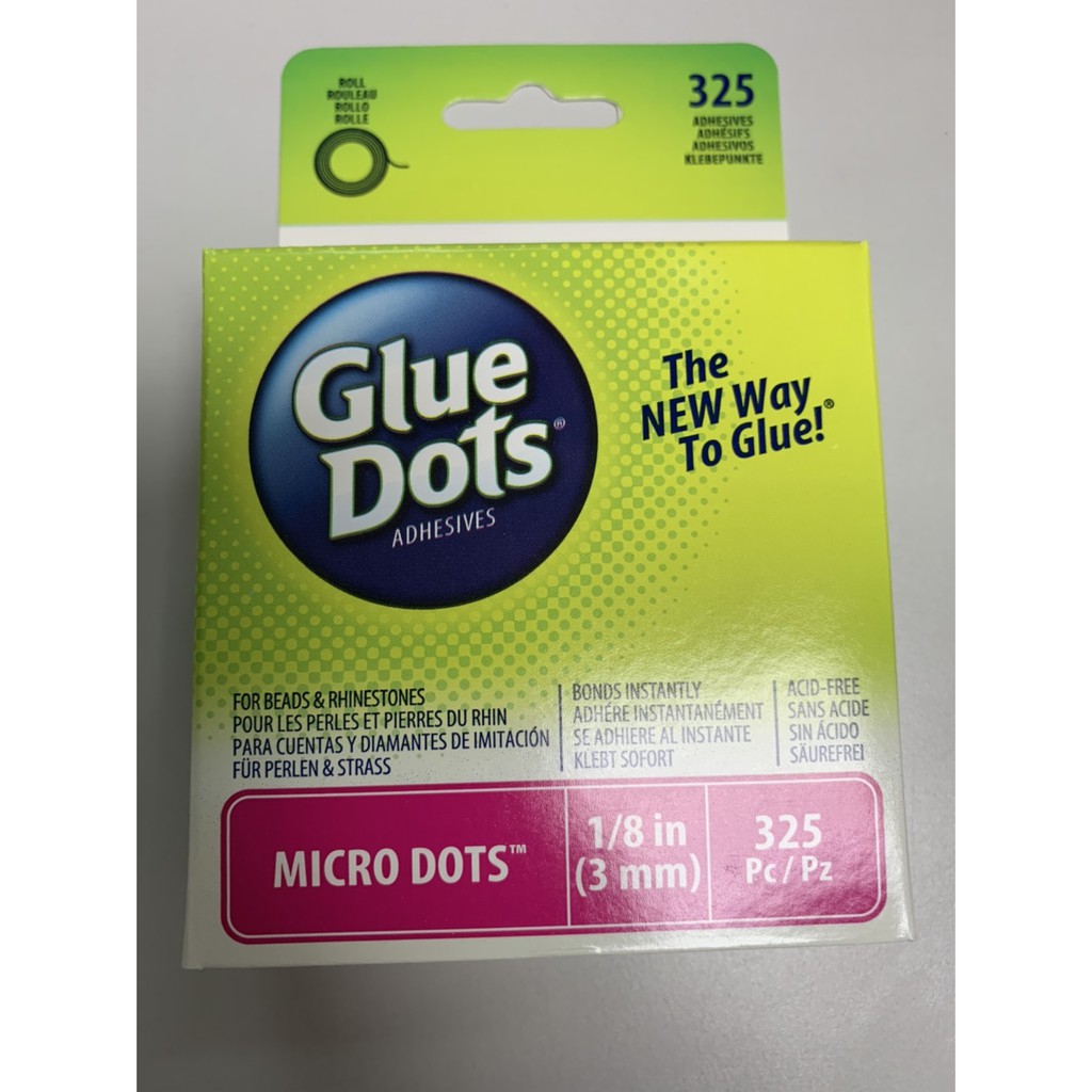 กาวกลูดอท ไมโคร Micro Glue Dots® สำหรับการติดสิ่งของที่ยากต่อการติดกาว