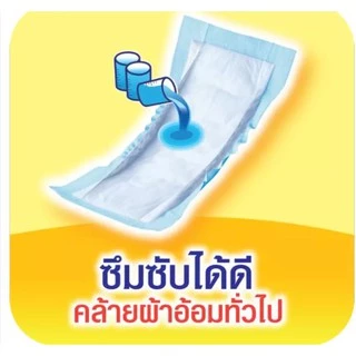 Lifree ไลฟ์รี่ แผ่นเสริมซึมซับ รุ่นกลางวันขนาด 54 ชิ้น (ขายยกลัง 3 แพ็ค)