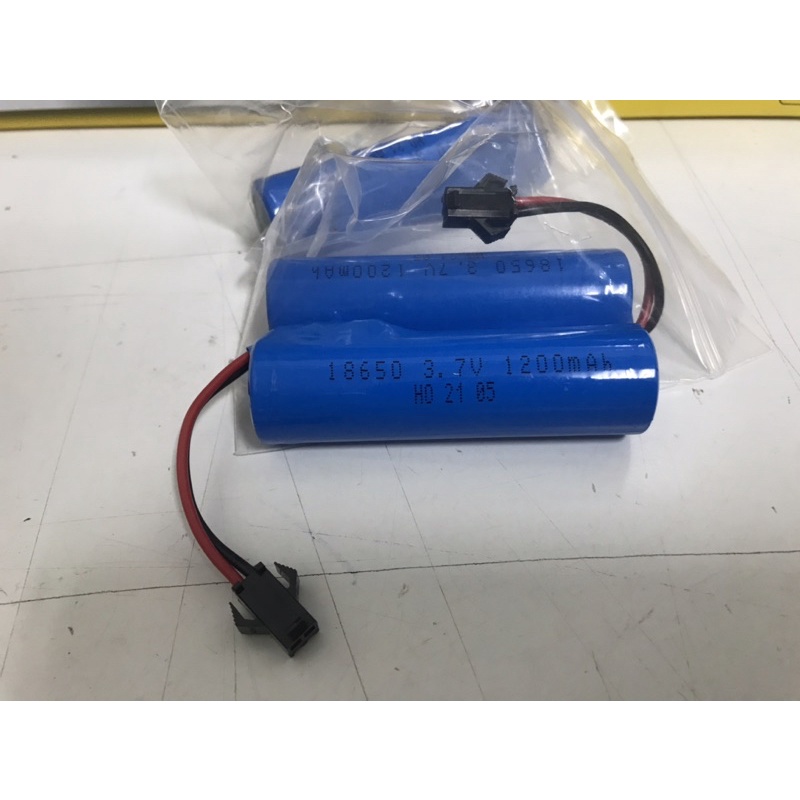 แบต 18650./3.7 v. 1200mah