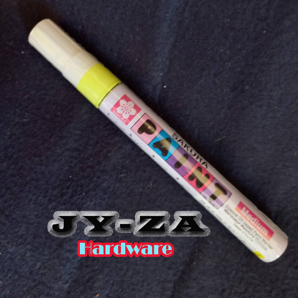 ปากกาเพ้นท์​ sakura​ paint​ marker​ ​ XPMK-B ซากุระ​ 2.0​ mm​ สีเหลือง Yellow