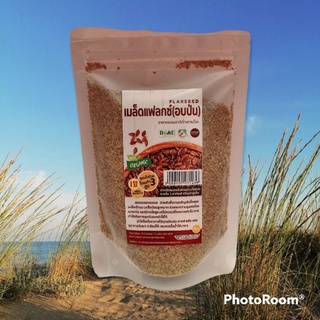 เมล็ดเฟล็กซ์อบป่น (FlaxSeed) น้ำหนักสุทธิ 100 กรัม
