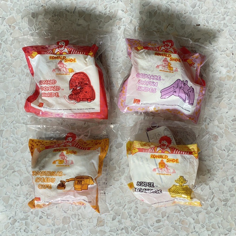 ของเล่น mcdonald เซตร้าน mcdonald