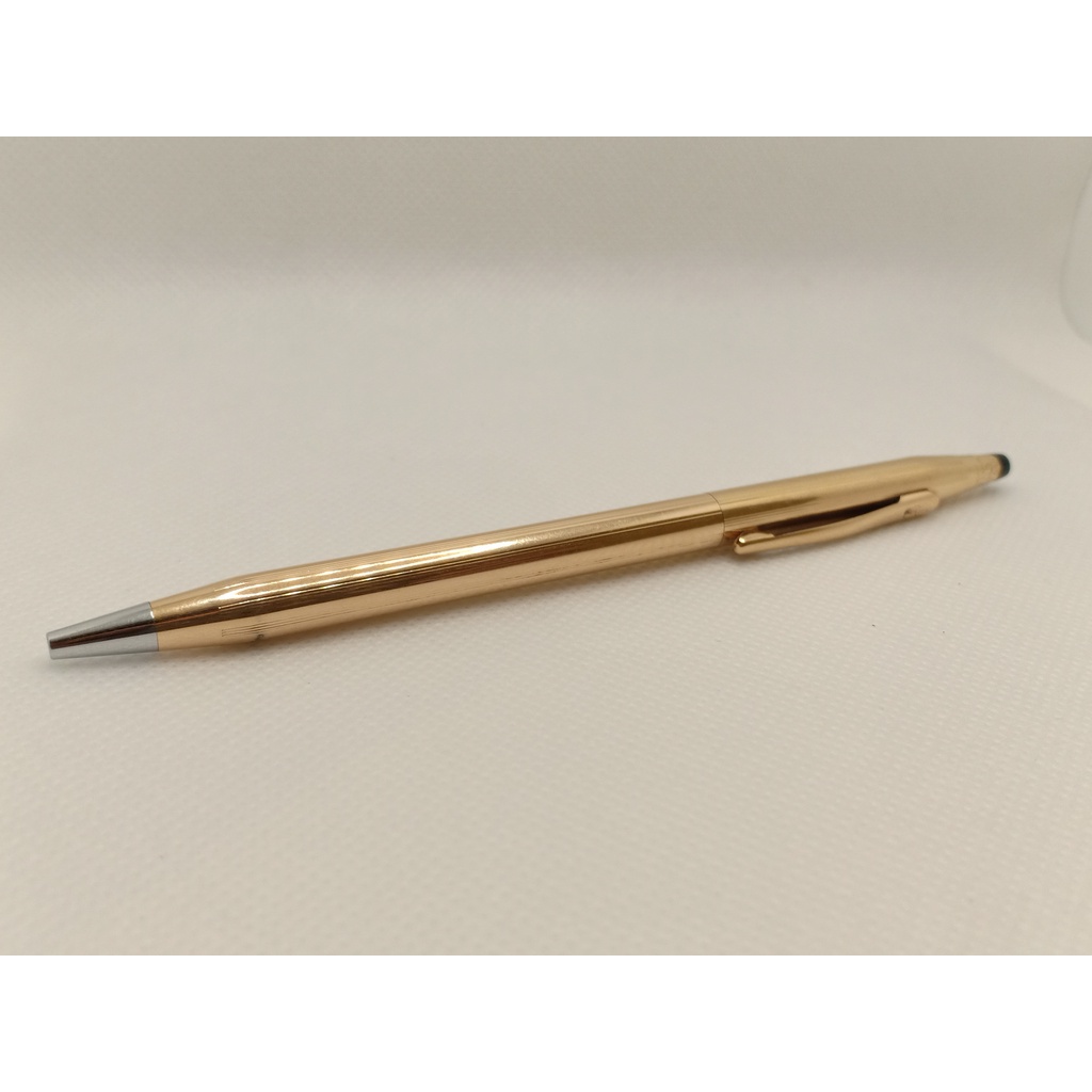 CROSS 14KT  GOLD   Gold Filled รุ่น Classic Made in USA  ของแท้ 100%   (ปากกา Vintage  อายุเกือบ 40ปี)   ไม่มีกล่อง