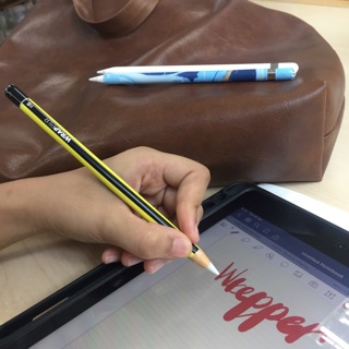 สติ๊กเกอร์ติด Apple Pencil กันรอยขีดข่วนเพิ่มความสวยงาม