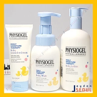 [ประสบการณ์.2028] PHYSIOGEL BABY | DMT BABY LOTION, CREAM, WASH (Daily Moisture Therapy Lotion 400ml / Baby Intensive Cream 100ml / Top to toe Wash 300ml)