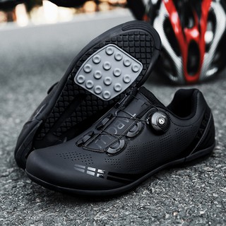 NO1-【 Stock】Cycling รองเท้าผู้ชายจักรยานขี่ถนนรองเท้า Cleats