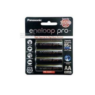 ถ่านชาร์จ Panasonic eneloop pro2550mAh 4 ก้อน