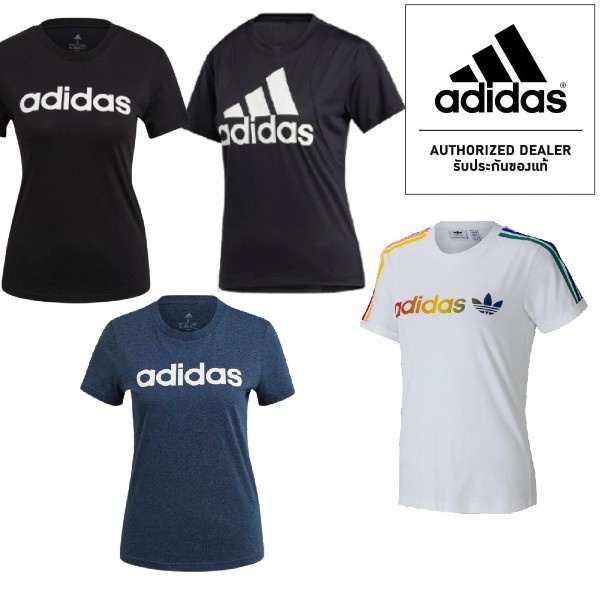 (ของแท้ %) เสื้อกีฬา ผู้หญิง ﻿Adidas Training Tee เสื้อออกกำลังกาย สินค้าลิขสิทธิ์แท้ 100%