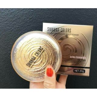 Sivanna Natural and Delicate beauty powder HF689  แป้งหอย