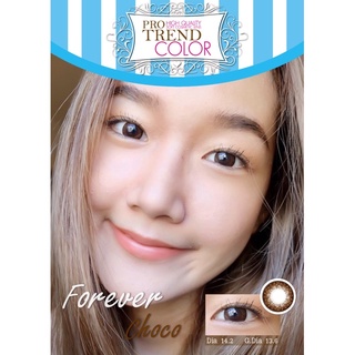 protrendcolor : คอนแทคเลนส์ รุ่น Forever choco