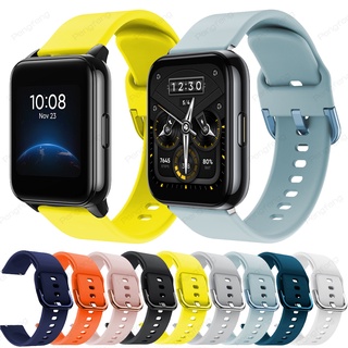 สายนาฬิกาข้อมือซิลิโคน สําหรับ Realme Watch 2 2 Pro S S Pro Smart Watch Band Sport Bracelet