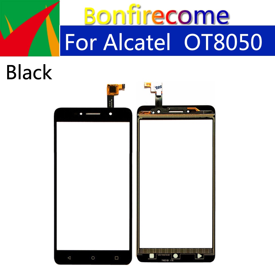 10Pcs\lot Touchscreen For Alcatel One Touch Pixi 4 OT 8050D 8050  OT8050 Touch Screen Panel Sensor Digitizer Glass Repla
