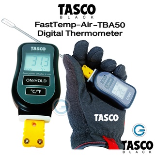 เครื่องวัดอุณหภูมิดิจิทัล TASCO BLACK™ TBA50 DIGITAL ออกแบบมาสำหรับงาน HVAC เครื่องปรับอากาศ