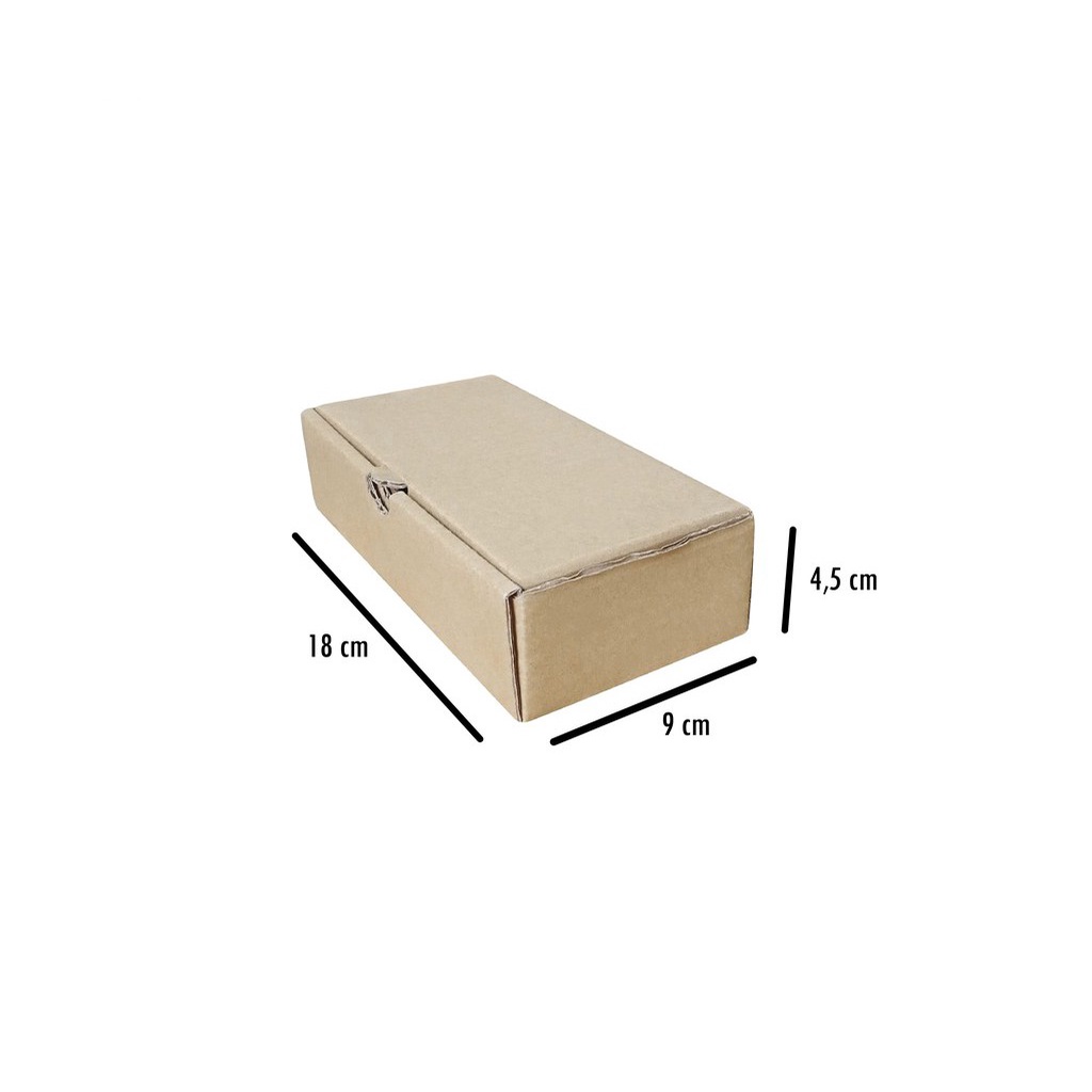 กระดาษแข็ง เลือกลายได้ ขนาด 18x9x4.5 ซม. (แพ็กหวาน) แพ็กเกจจิ้ง กล่องพิซซ่า เบราว์นิส  ธรรมดา ของขวัญ