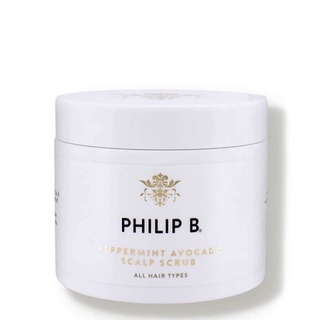 พร้อมส่ง 🇺🇸 ใหม่&amp;แท้ 💯% Philip B Peppermint Avocado Scalp Scrub 236ml