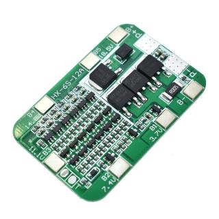 6S 15A 24V PCB BMS Protection Board สำหรับ 6 Pack 18650 Li-ion Lithium แบตเตอรี่โมดูลเซลล์