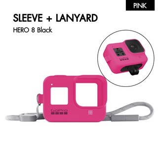 Sleeve + Lanyard (HERO8 Black) Electric Pink