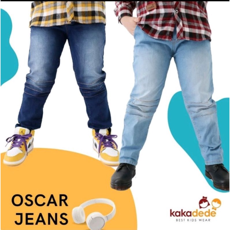 Oscar Jeans by Kakade / กางเกงยีนส์ขายาวสําหรับเด็กอายุ 5-12 ปี