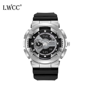 Lwcc นาฬิกาข้อมือลําลอง แฟชั่นสําหรับ unisex สไตล์สปอร์ต