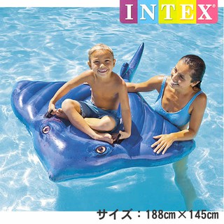 Intex แพยาง ห่วงยาง เป่าลม แพปลากระเบน รุ่น 57550