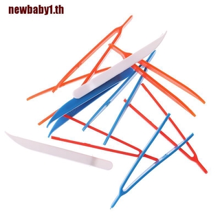 Newbaby1  10 ชิ้น แหนบพลาสติก แหนบเด็ก เกม การเรียนการสอน