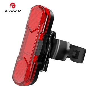 【TH Delivery】X-TIGER ไฟท้ายจักรยาน Led ชนิดชาร์จ Usb