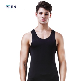 MEN เสื้อกล้าม Ice Silk Seamless ผ้าตาข่าย 5สี เนื้อผ้านิ่มใส่สบาย พร้อมส่ง