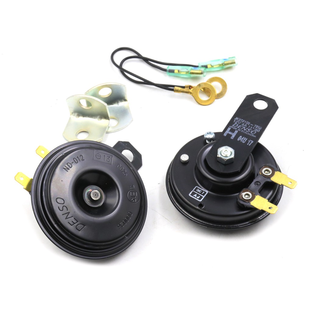 แตรรถ Denso 12V ซ้าย/ขวา โตโยต้า แลนด์ครุยเซอร์ J40 J60 J70 Toyota Land Cruiser Sport UTE ปี 1960–90