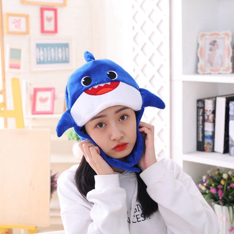 ส่งด่วน l หมวกปลาฉลามจิ๋วน่ารัก มี3สี ชมพู น้ำเงิน เหลือง พร้อมส่งจากไทย🇹🇭