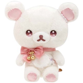 ตุ๊กตา Rilakkuma - Korikogu No Jewel Cherry แบบ Korilakkuma ขนาด 16 x 16 x 10 ซม.