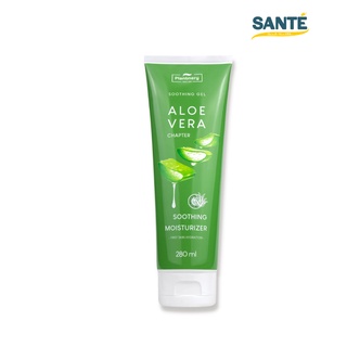 Plantnery Aloe Vera Soothing Gel เจลว่านหางจระเข้ ออร์แกนิค ให้ผิวอิ่มน้ำ ทาหลังออกแดดได้ ไม่มีแอลกอฮอล์ 280 ml