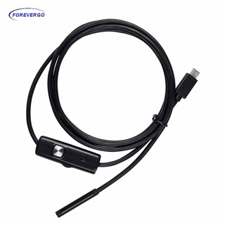 กล้องวงจรปิดกล้องเอนโดสโคป 5 . 5 มม . Hd Usb Endoscope 6 Led 1 / 1 . 5 / 2 / 3 . 5 / 5m