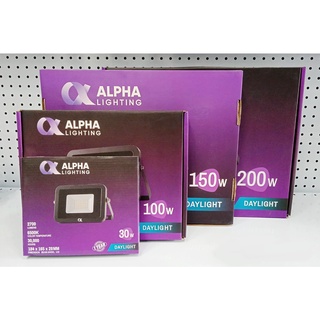 ALPHA (LED FLOODLIGHT) โคมฟลัดไลท์ แอลอีดี ขนาด30w ,100w, 150w ,200w