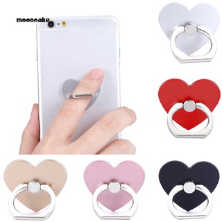 ☼Mooncake☼360º Rotatable Heart Shape Finger Ring Grip Mobile Phone Stand Holder Universal