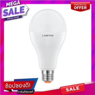 หลอด LED BULB 20 วัตต์ WARMWHITE E27 LAMPTAN หลอดไฟ LED LED BULB LAMPTAN WARMWHITE E27 20W