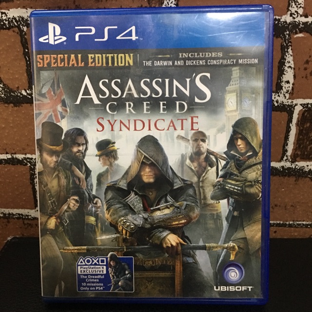 แผ่นเกมส์ ps4 Assassin creed Syndicate มือ2 Zone 3