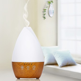 Aroma Diffuser Ultrasonic Cool Mist Humidifier เครื่องพ่นไอน้ำ เพิ่มความชื่นในอากาศ แบบปุ่มสัมผัส ขนาด 200 ML