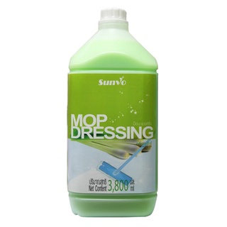 น้ำยาม็อบ เดรสซิ่ง 3.8 ลิตร ซันโว ตะไคร์ น้ำยาถูพื้น Mop dressing 3.8 liters Sanvo