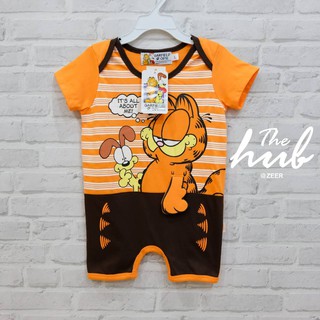 ชุดบอดี้สูทเด็กลาย Garfield