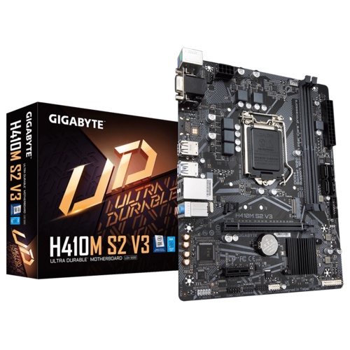 MAINBOARD (เมนบอร์ด) 1200 GIGABYTE H410M S2 V3