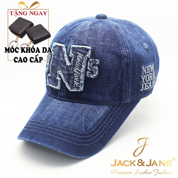 FASHION N-SHAPED BOY HAT สีเดนิมเข้ม