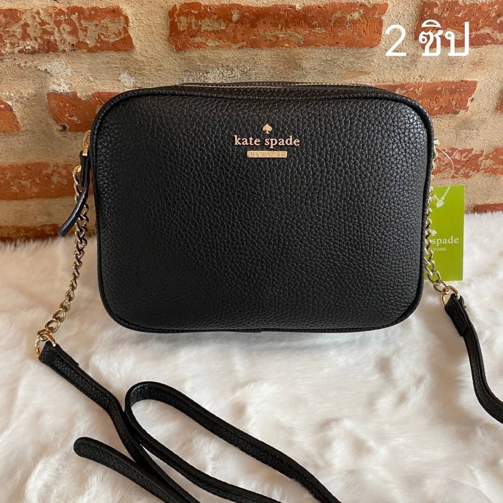 กระเป๋าสะพาย Kate Spade New York Mini Leather Shoulder Bag 2 Zips