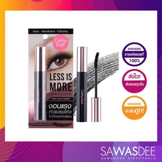 Cathy Doll Less Is More Mascara 8g  เคที่ดอลล์ เลสอีสมอร์มาสคาร่า 8g