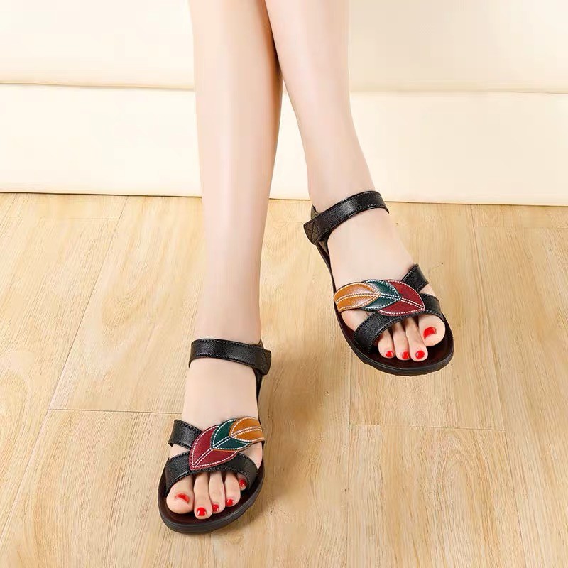 รองเท้าใบไม้ รัดส้น ใส่สบายเท้า พื้นยางกันลื่น คุณภาพดี 268size36-42（แนะนำให้ซื้อเพิ่ม1เบอร์） - รูปที่ 5