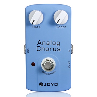 Joyo JF-37 True Bypass Chorus อะไหล่กีตาร์อะนาล็อก และแป้นเหยียบเอฟเฟคกีตาร์ไฟฟ้า