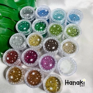 【พร้อมส่ง】กากเพชรสีเมทัลลิคเม็ดละเอียด กากเพชรตกแต่ง กากเพชรแต่งเล็บ ใช้งานเรซิ่นได้