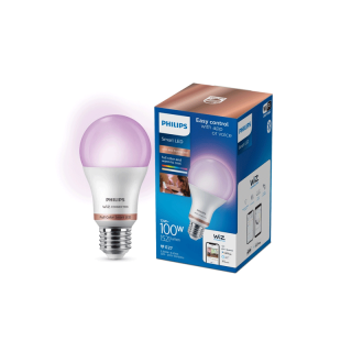 Philips WiZ Color Ambiance bulb - หลอดไฟเปลี่ยนสีอัจฉริยะ เปลี่ยนสีได้ 16 ล้านสี 13 วัตต์