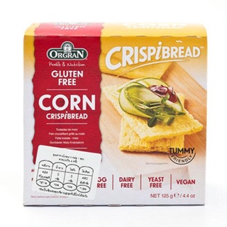 🔥*พร้อมส่ง*🔥 Orgran Corn Crispbread 125gm 🚚พร้อมส่ง!! 💨